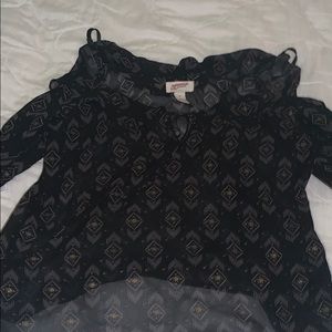Black shirt size m